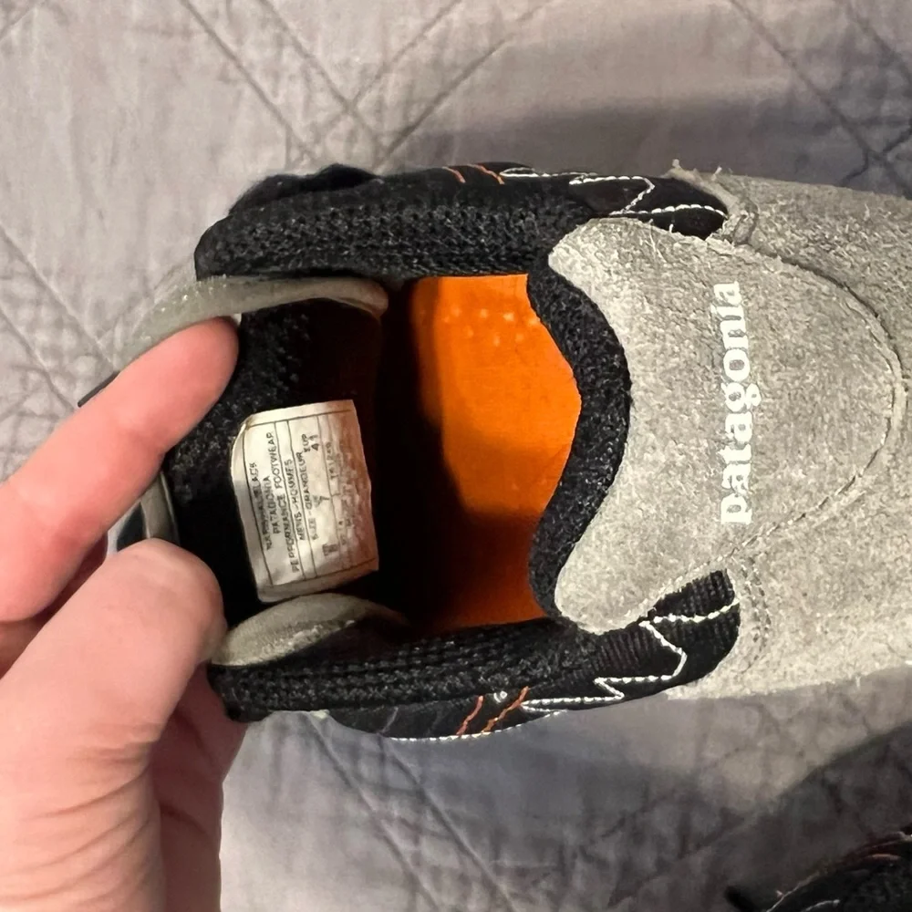 Patagonia Men's Black and Gray Athletic Shoes - Picture 3 of 3